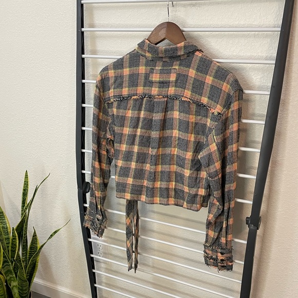 Free People We The Free Running Wild Wrap Top Size XS - Picture 6 of 8